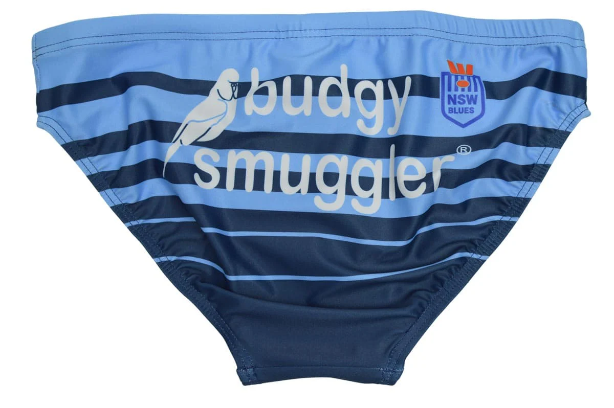 NSW Blues State of Origin Mens Budgy Smuggler Swimmers - Image 3