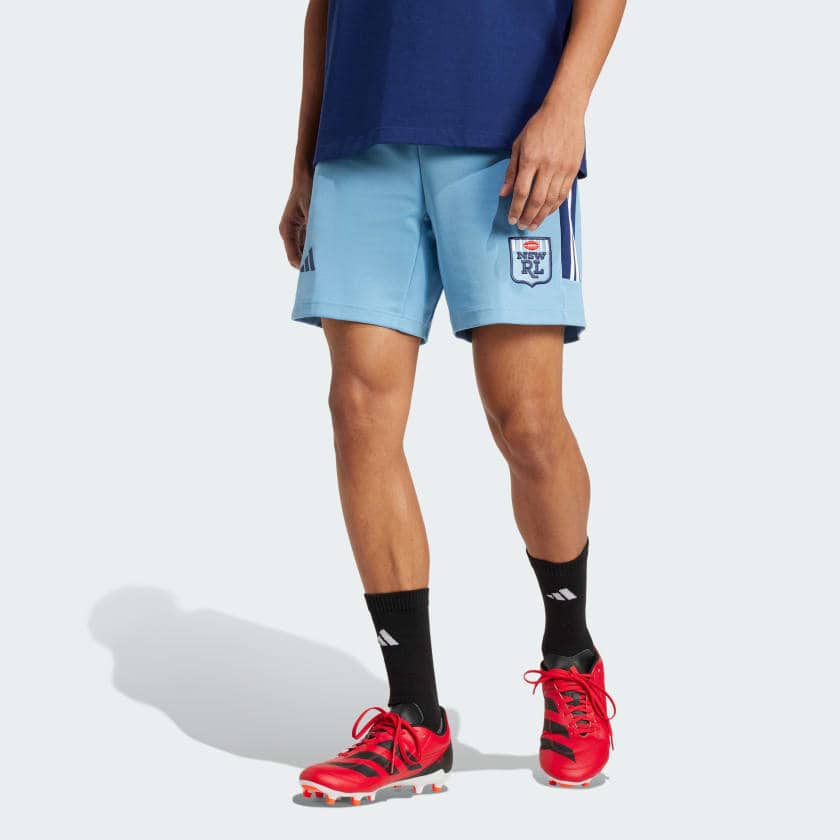 NSW Blues State of Origin Mens Sky Nations Pack Shorts - Image 3