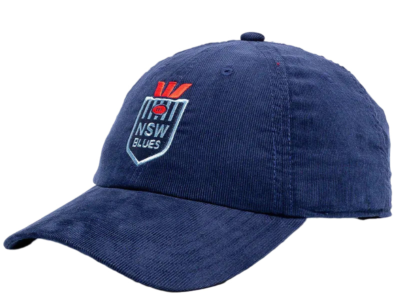 NSW Blues State of Origin Adidas Corduroy Hat - Image 3