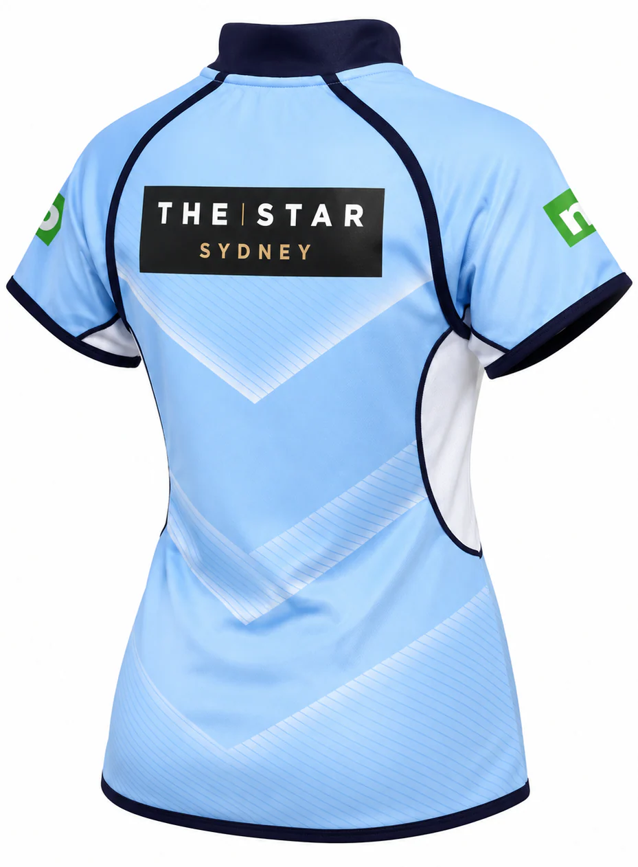 NSW Blues State of Origin Ladies On Field Jersey - Image 2