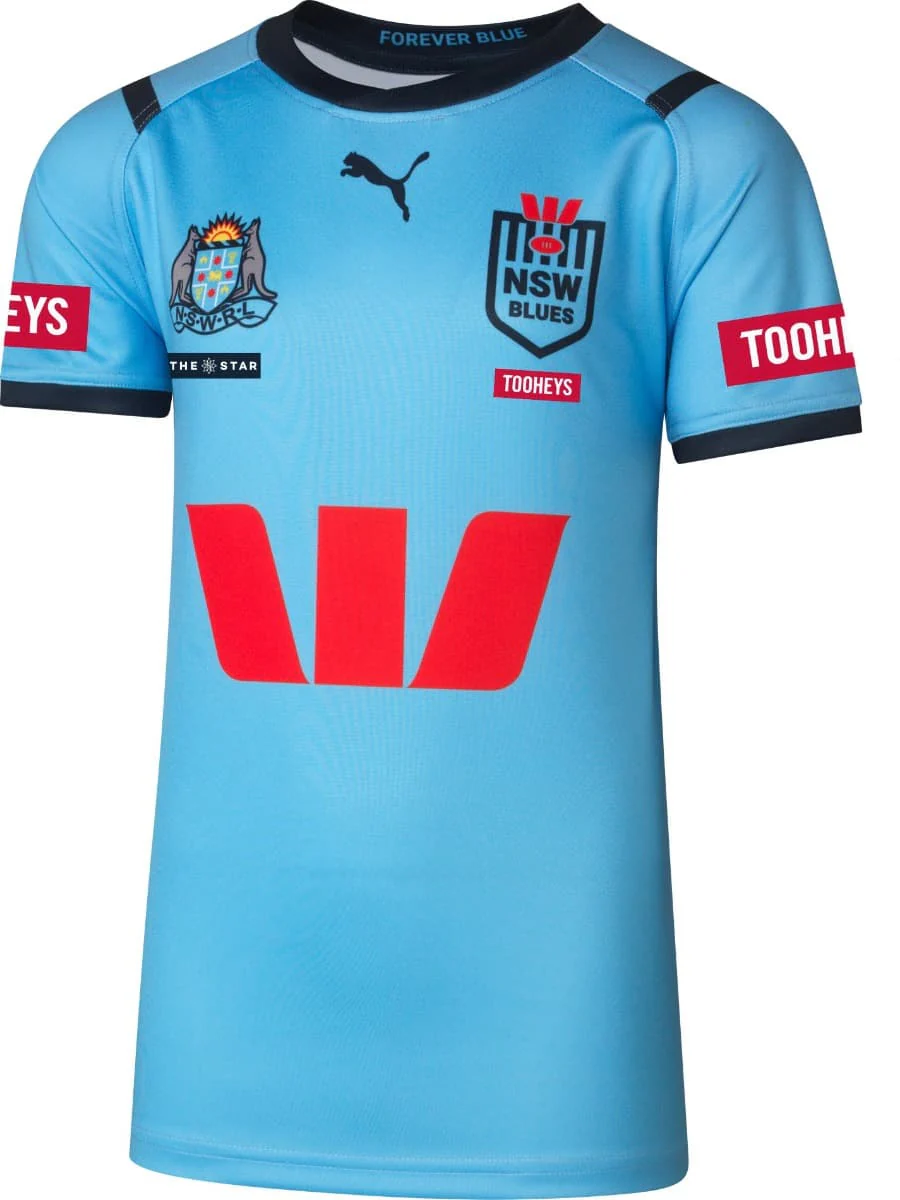 NSW Blues State Of Origin Ladies On Field Jersey - Image 3
