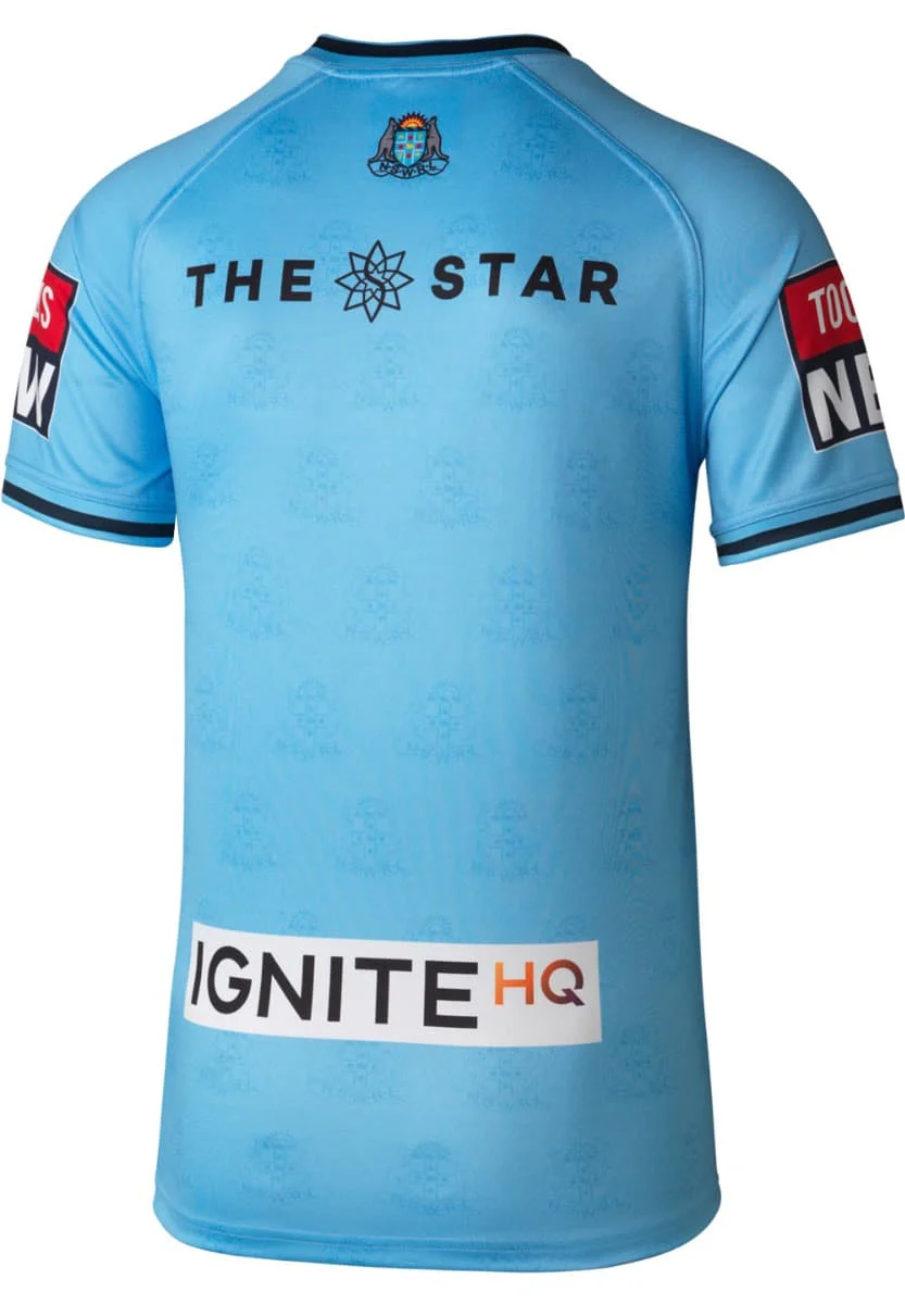 NSW Blues State Of Origin Mens On Field Jersey - Image 2
