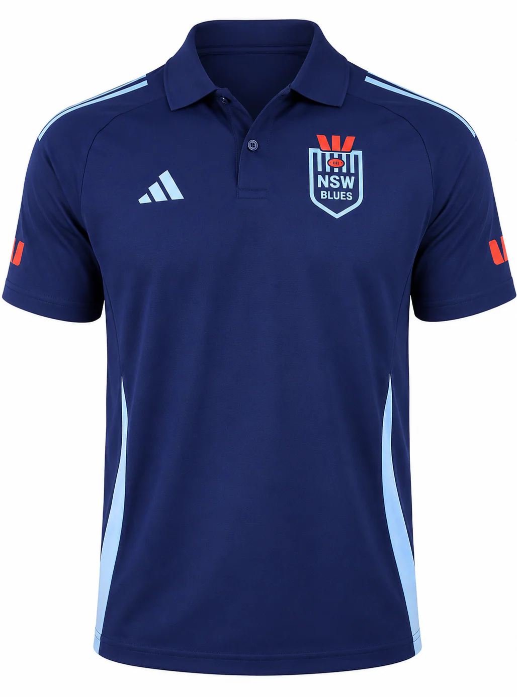NSW Blues State of Origin Mens Team Polo Shirt