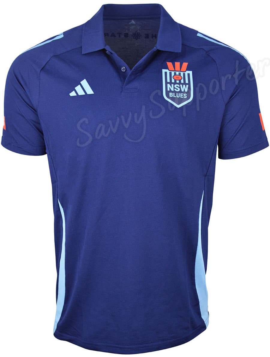 NSW Blues State of Origin Mens Team Polo Shirt - Image 5
