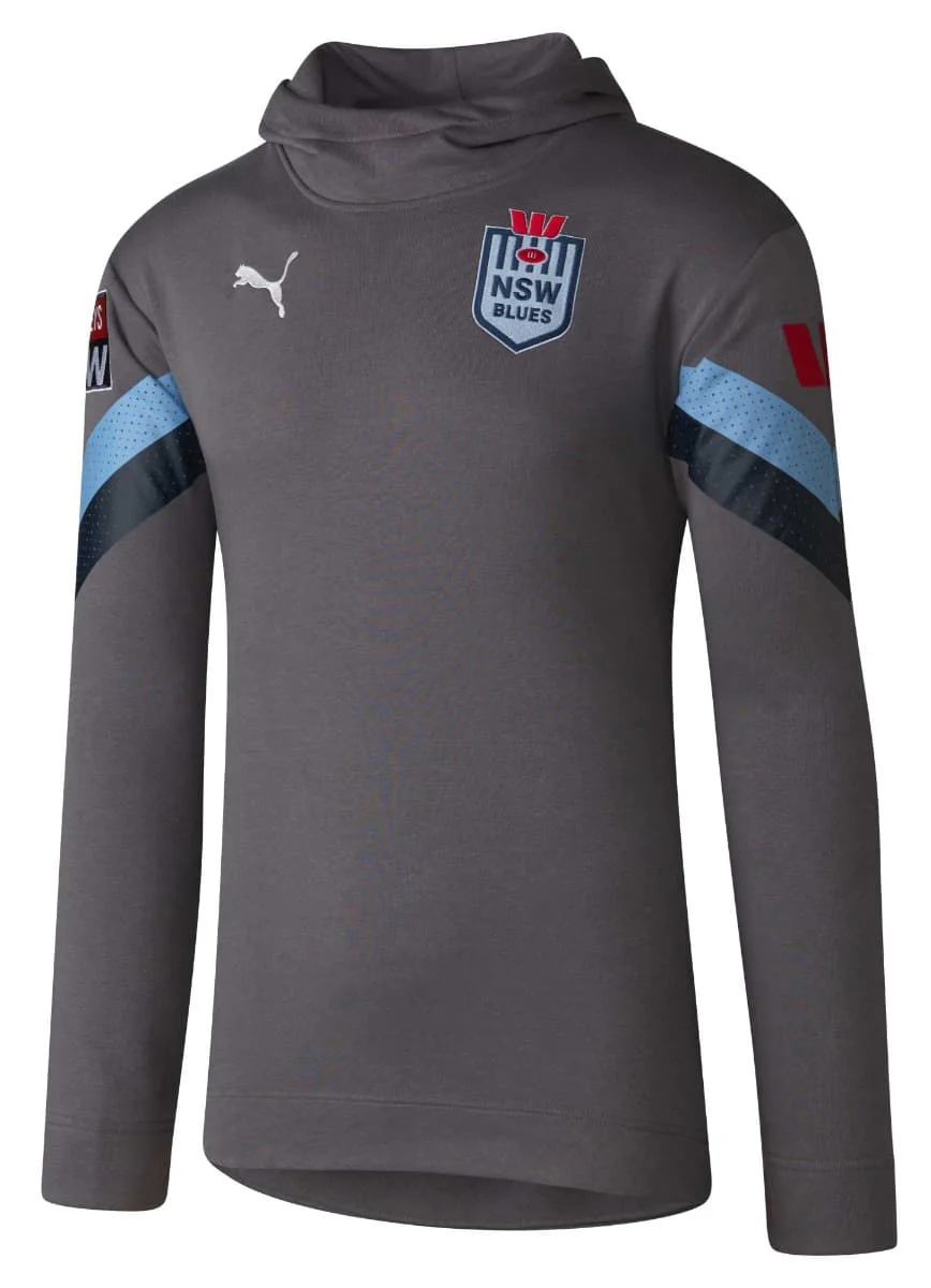 NSW Blues State Of Origin Mens Team Hoody - Image 3