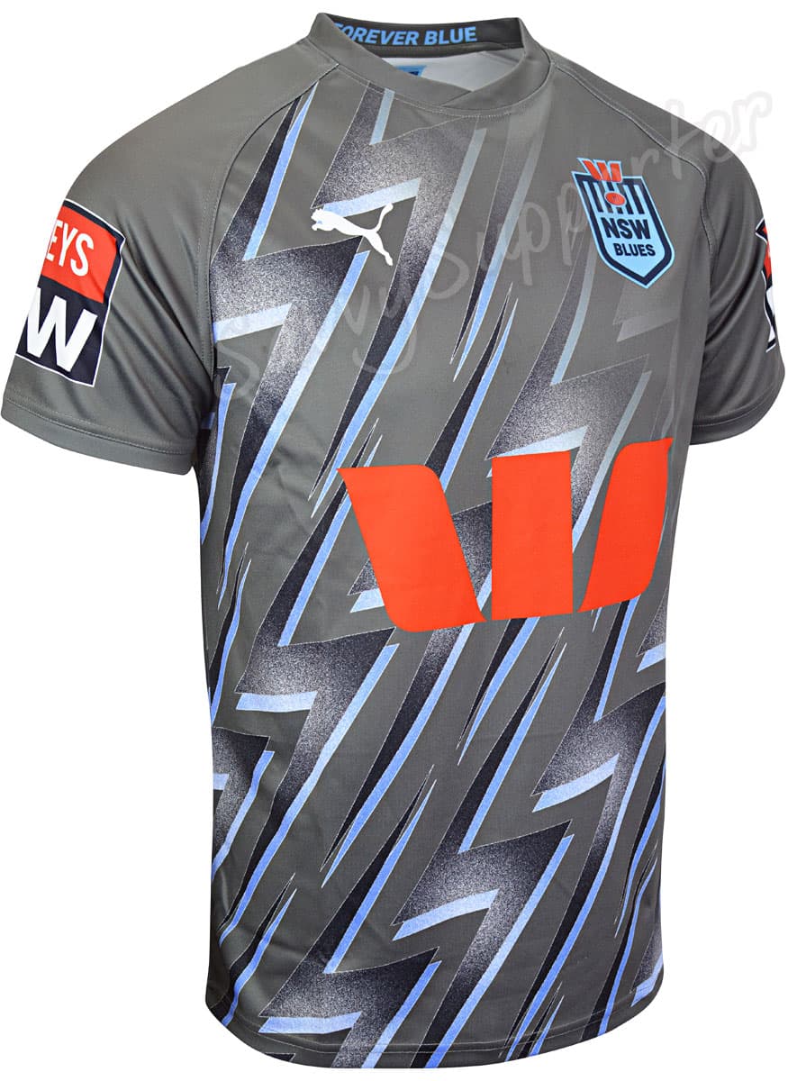 NSW Blues State Of Origin Mens Training Jersey - Image 3