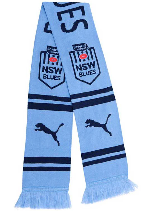 NSW Blues State of Origin Sky Blue Puma Scarf - Image 3