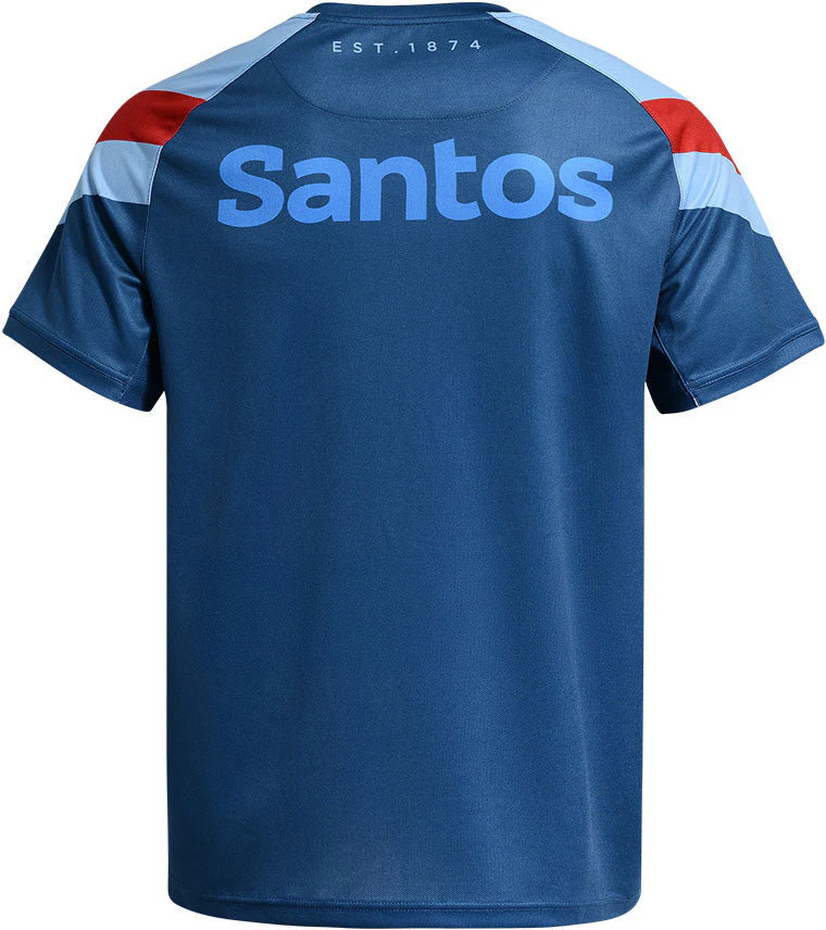 NSW Waratahs 2026 Rugby Union Mens Navy Training Shirt - Image 2