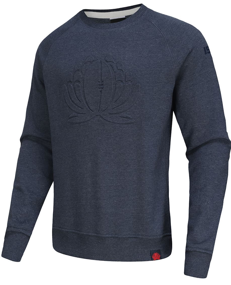 NSW Waratahs Rugby Union Mens Fleece Crew Jumper