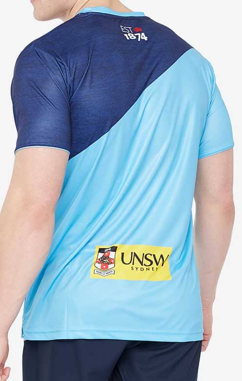 NSW Waratahs Rugby Union Mens Training Shirt - Image 2
