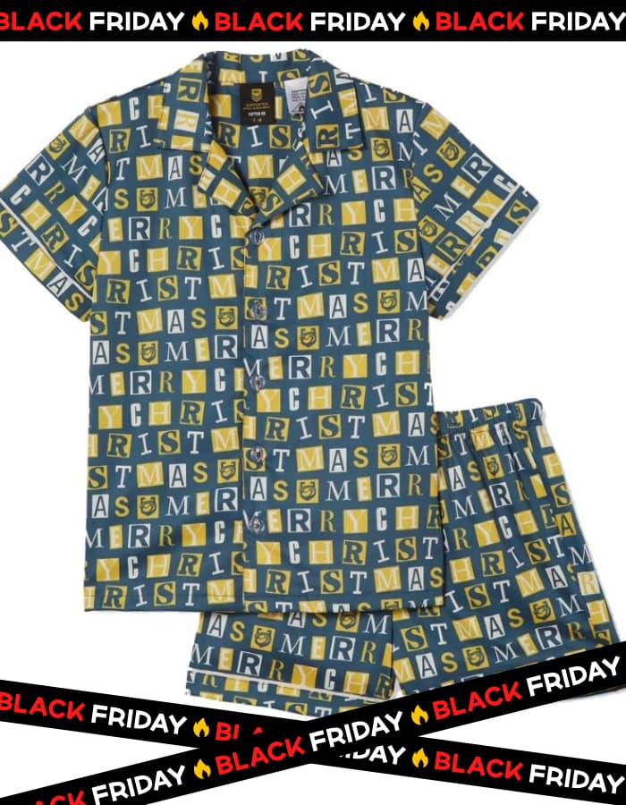 Parramatta Eels NRL Mens Cotton On Adults Christmas PJ Set - Image 4