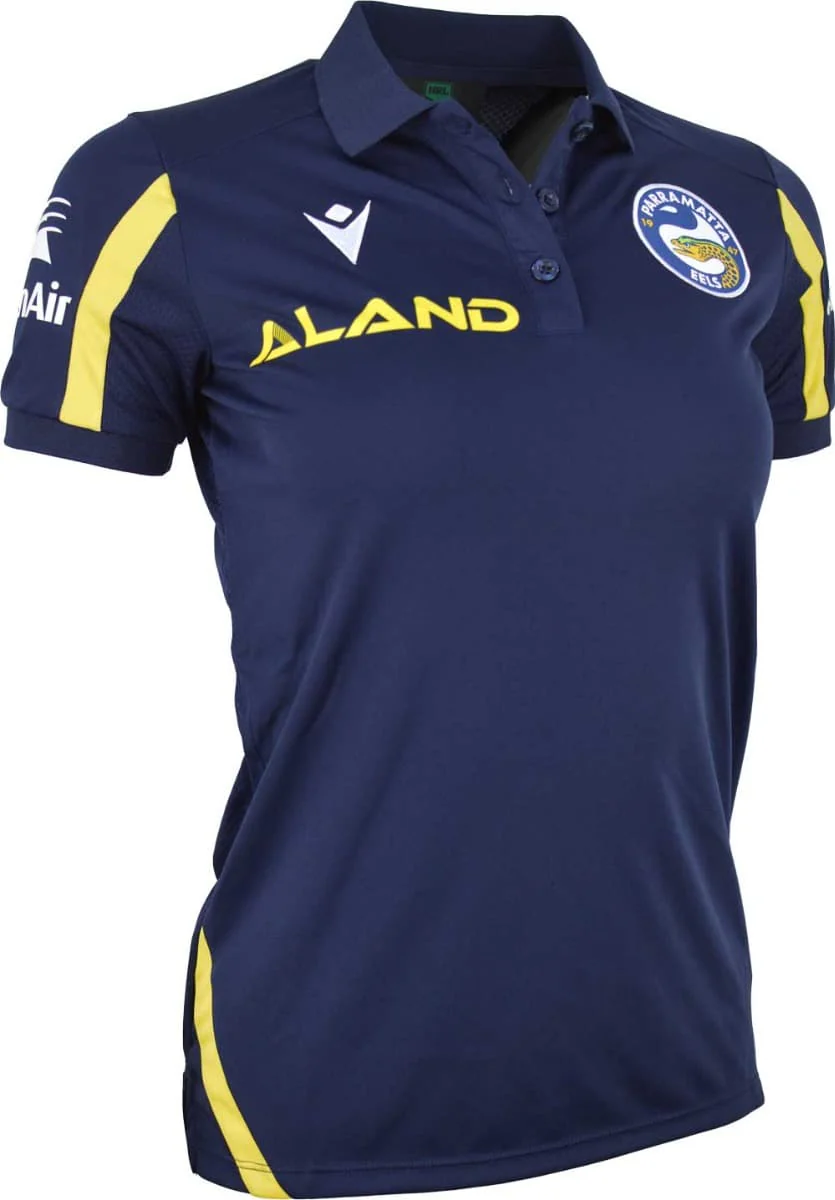 Parramatta Eels NRL Ladies Womens Polo Shirt - Image 2