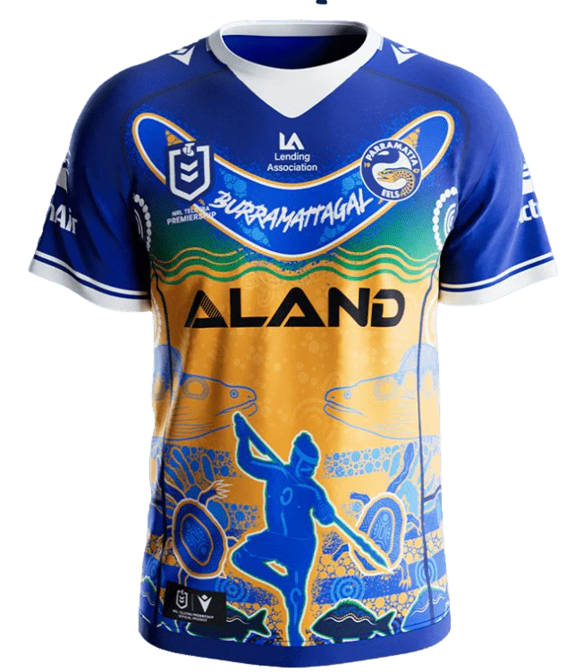 Parramatta Eels 2023 NRL Kids Indigenous Jersey