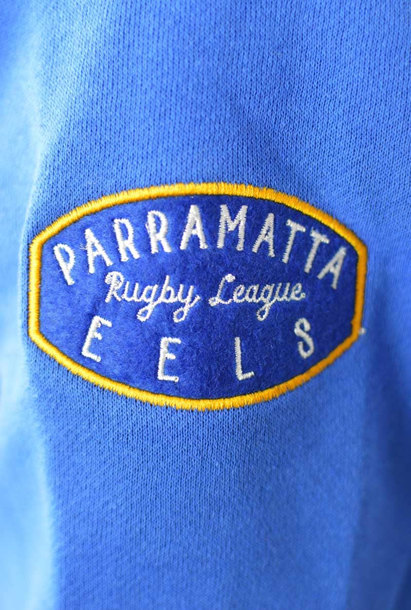 Parramatta Eels 2023 NRL Mens Team Badge Hoodie - Image 5