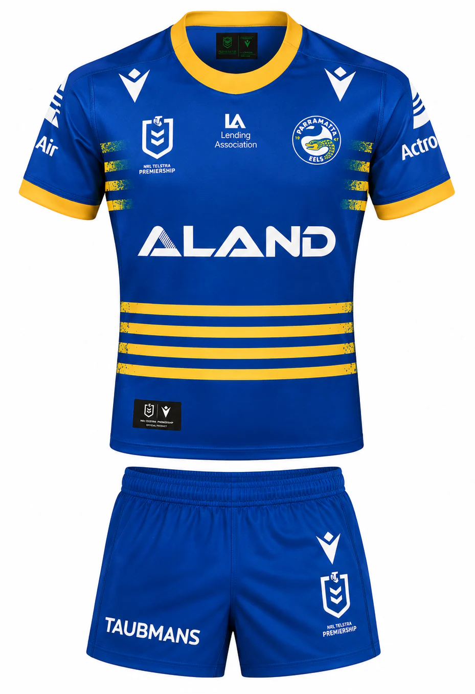 Parramatta Eels 2023 NRL Toddler Home Jersey Sizes 000-1