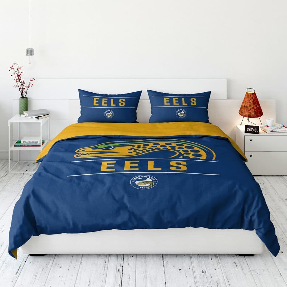Parramatta Eels 2026 NRL Double Quilt Set