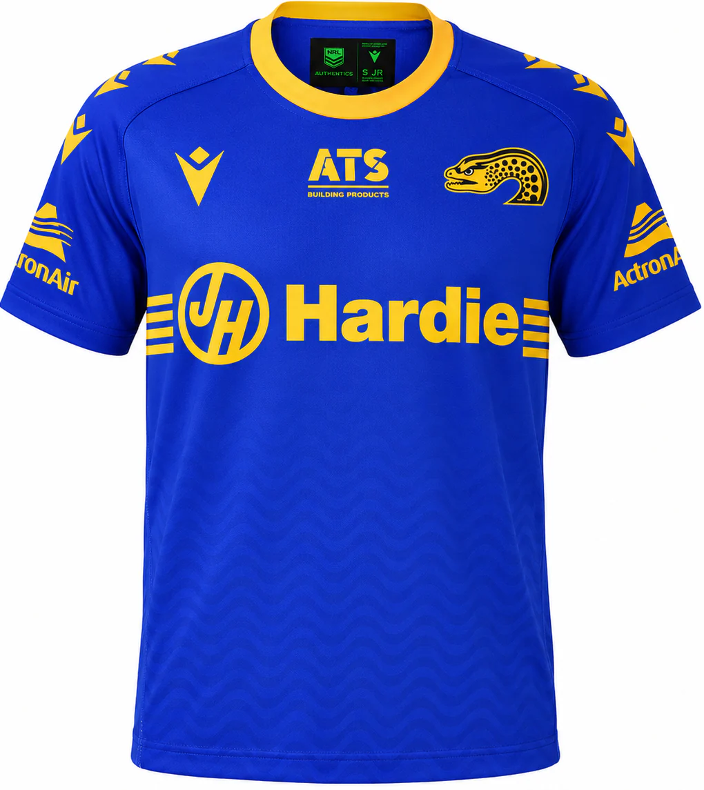 Parramatta Eels 2025 NRL Kids Run Out Shirt - Image 2