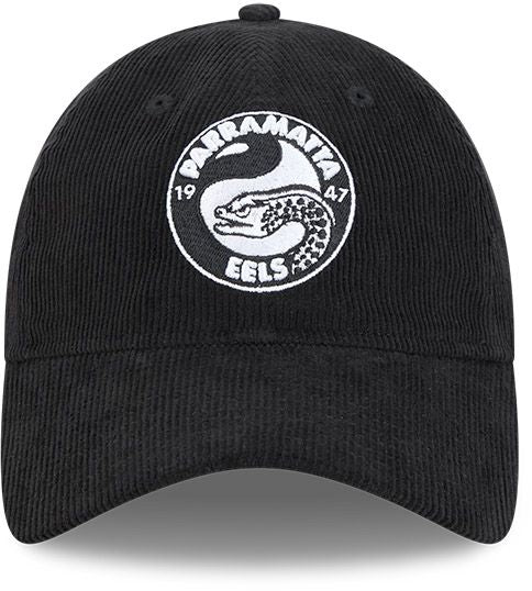 Parramatta Eels 2026 NRL Black / White Corduroy 9Twenty Cap - Image 3