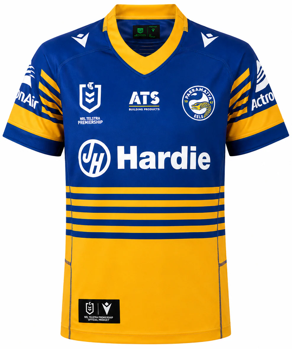 Parramatta Eels 2026 NRL Kids Home Jersey