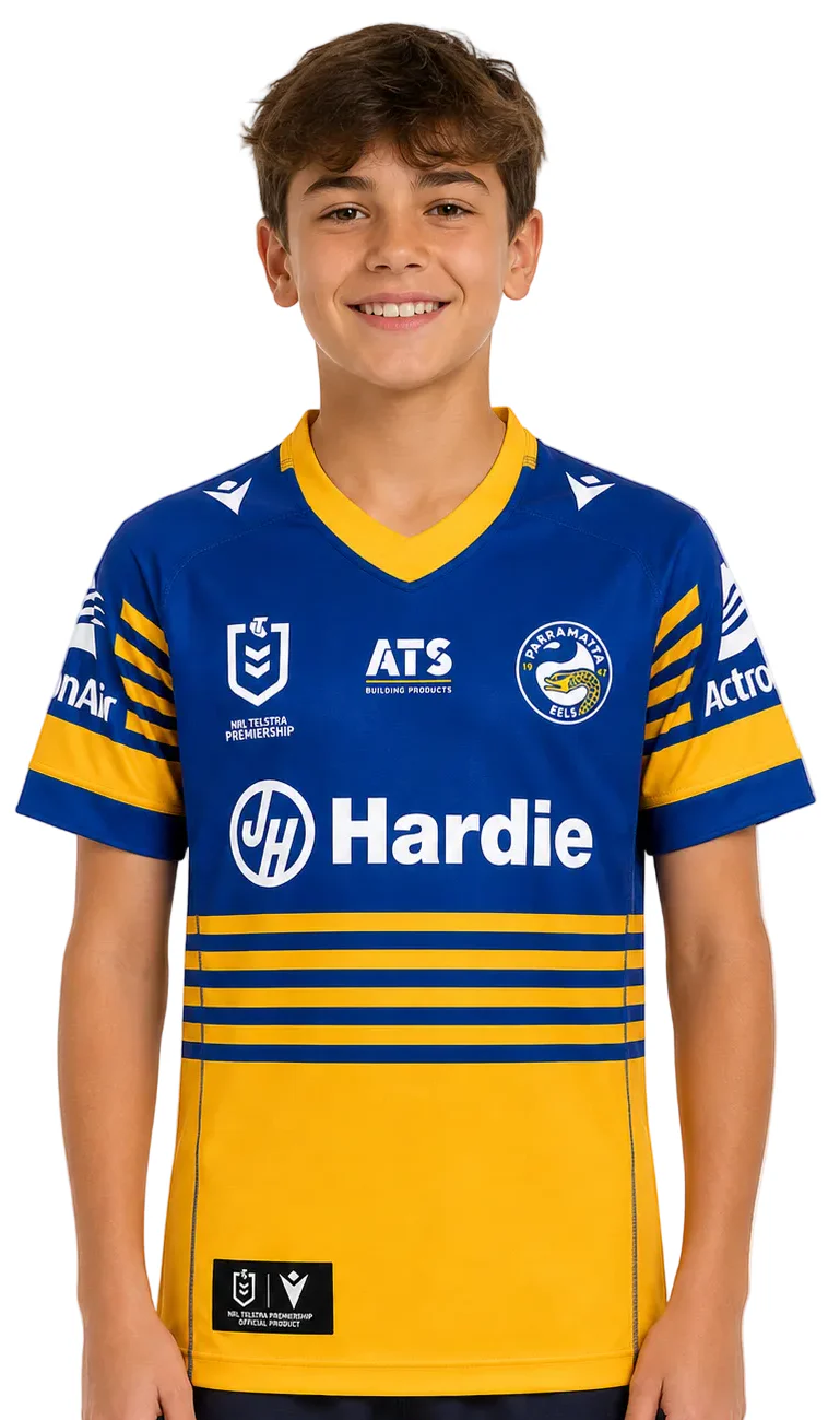 Parramatta Eels 2026 NRL Kids Home Jersey - Image 2