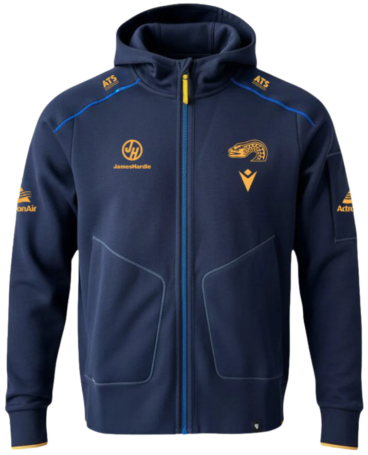 Parramatta Eels 2026 NRL Mens Full Zip Travel Hoodie