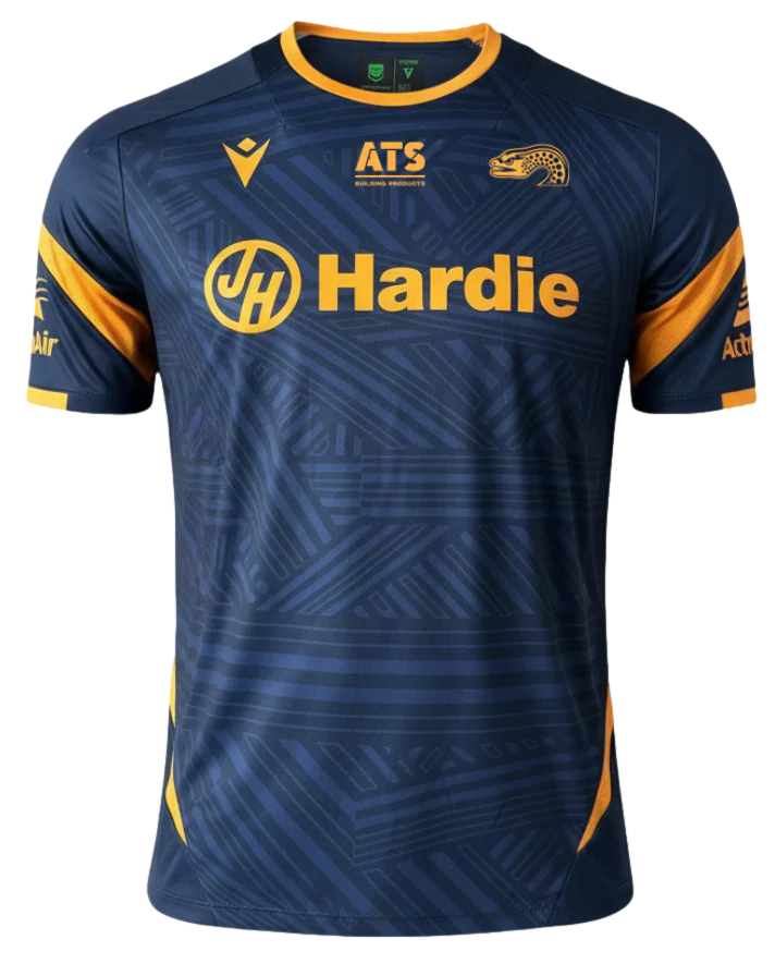 Parramatta Eels 2026 NRL Mens Navy Training Shirt
