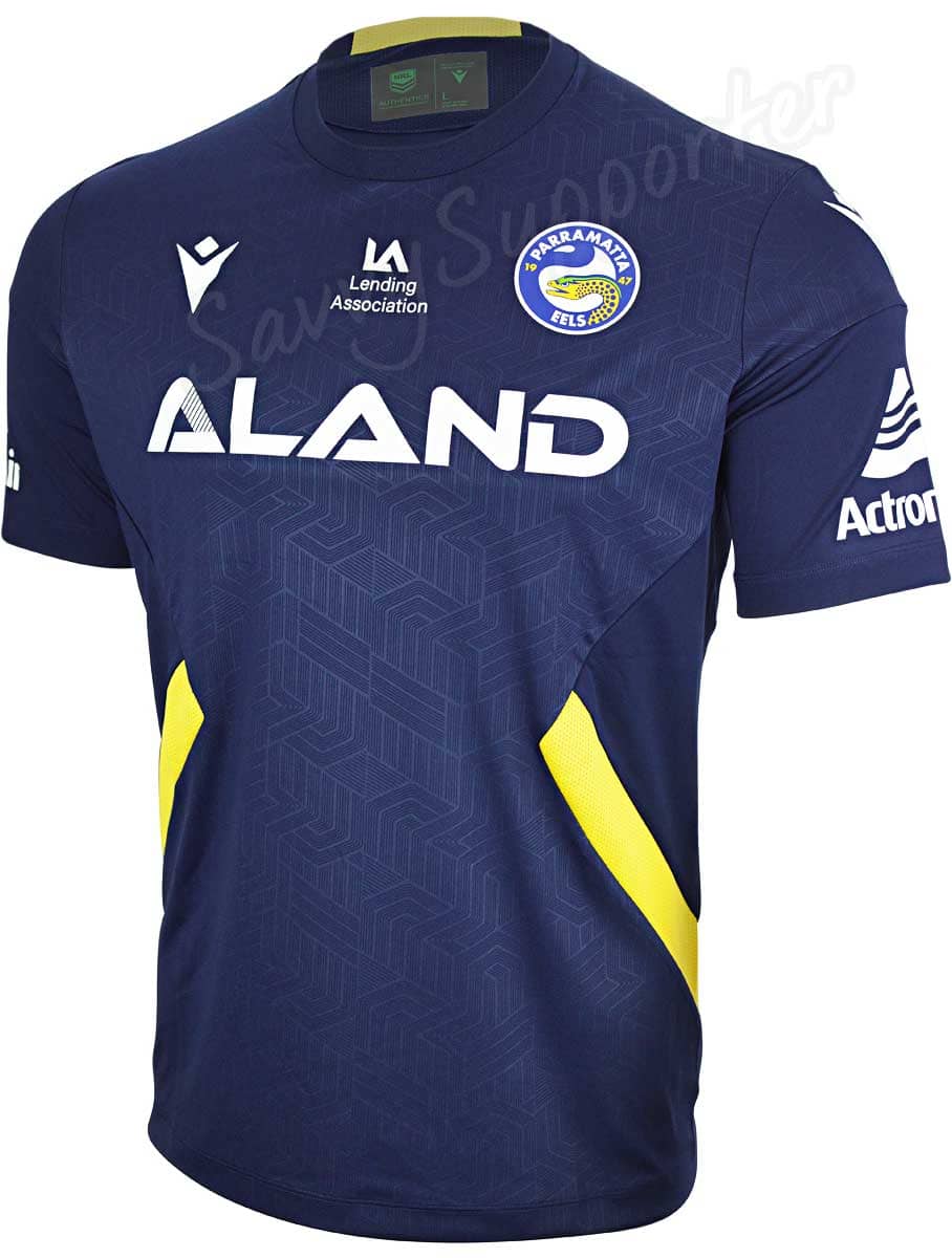 Parramatta Eels NRL Mens Navy Training Shirt