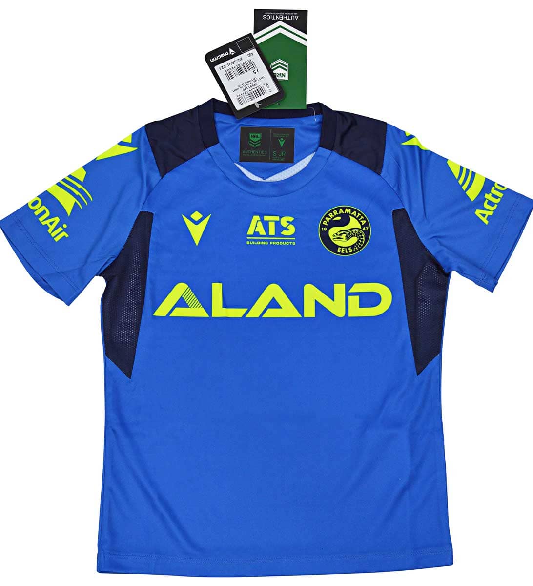 Parramatta Eels NRL Kids Blue Training Shirt