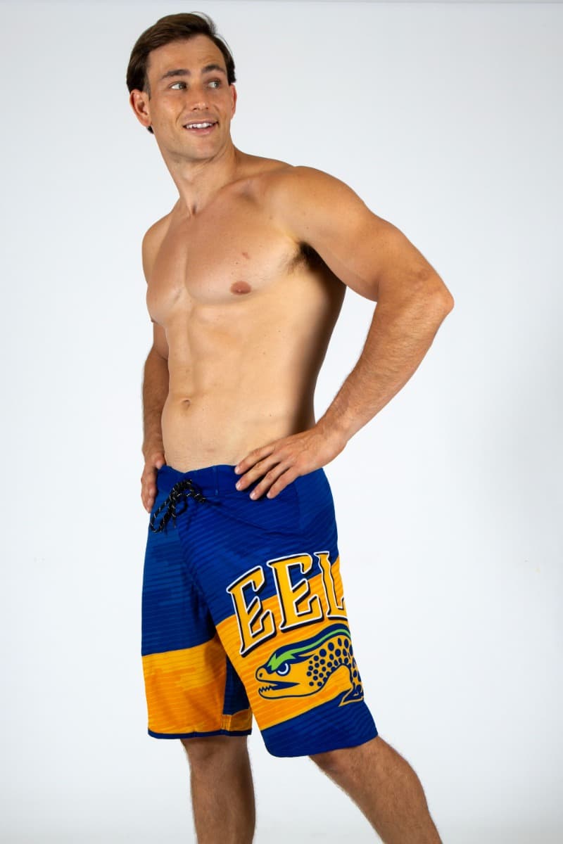 Parramatta Eels NRL Mens Barrel Board Shorts - Image 3