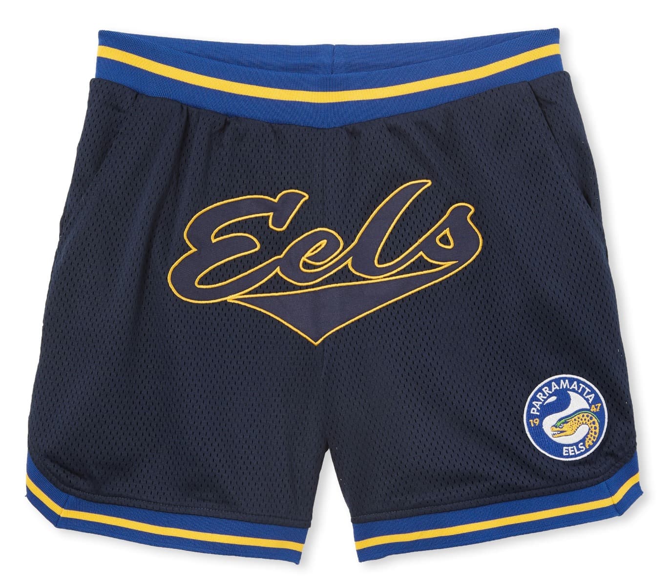 Parramatta Eels NRL Mens Basketball Shorts