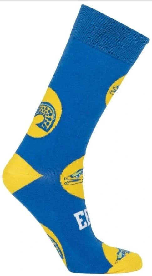 Parramatta Eels NRL Mens Logo Dots Socks Blue - Image 2