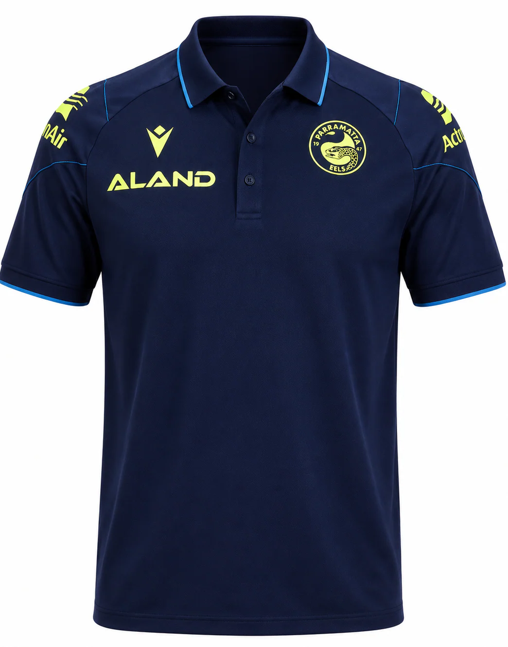 Parramatta Eels NRL Mens Navy Polo Shirt