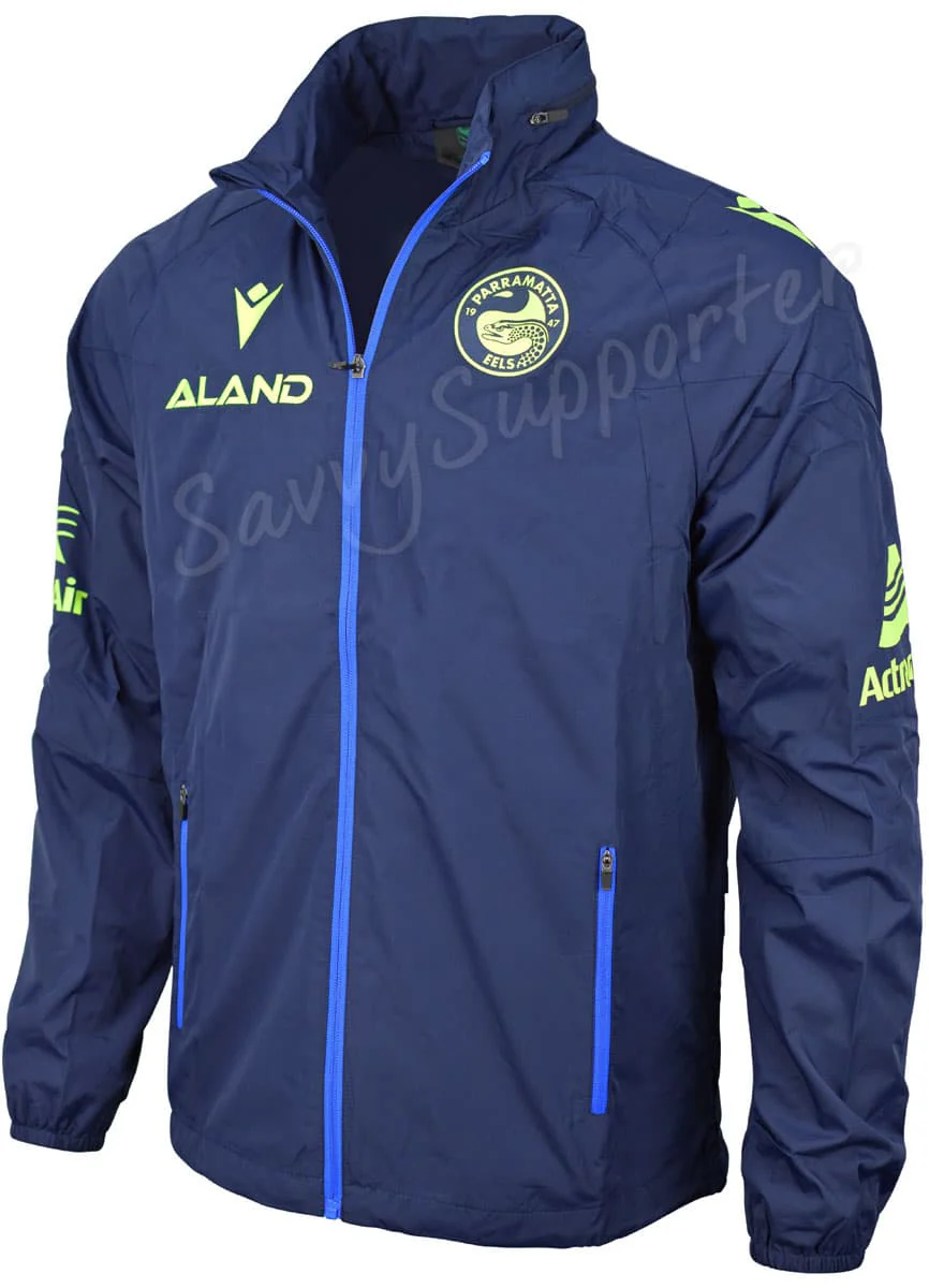 Parramatta Eels NRL Mens Wet Weather Rain Jacket
