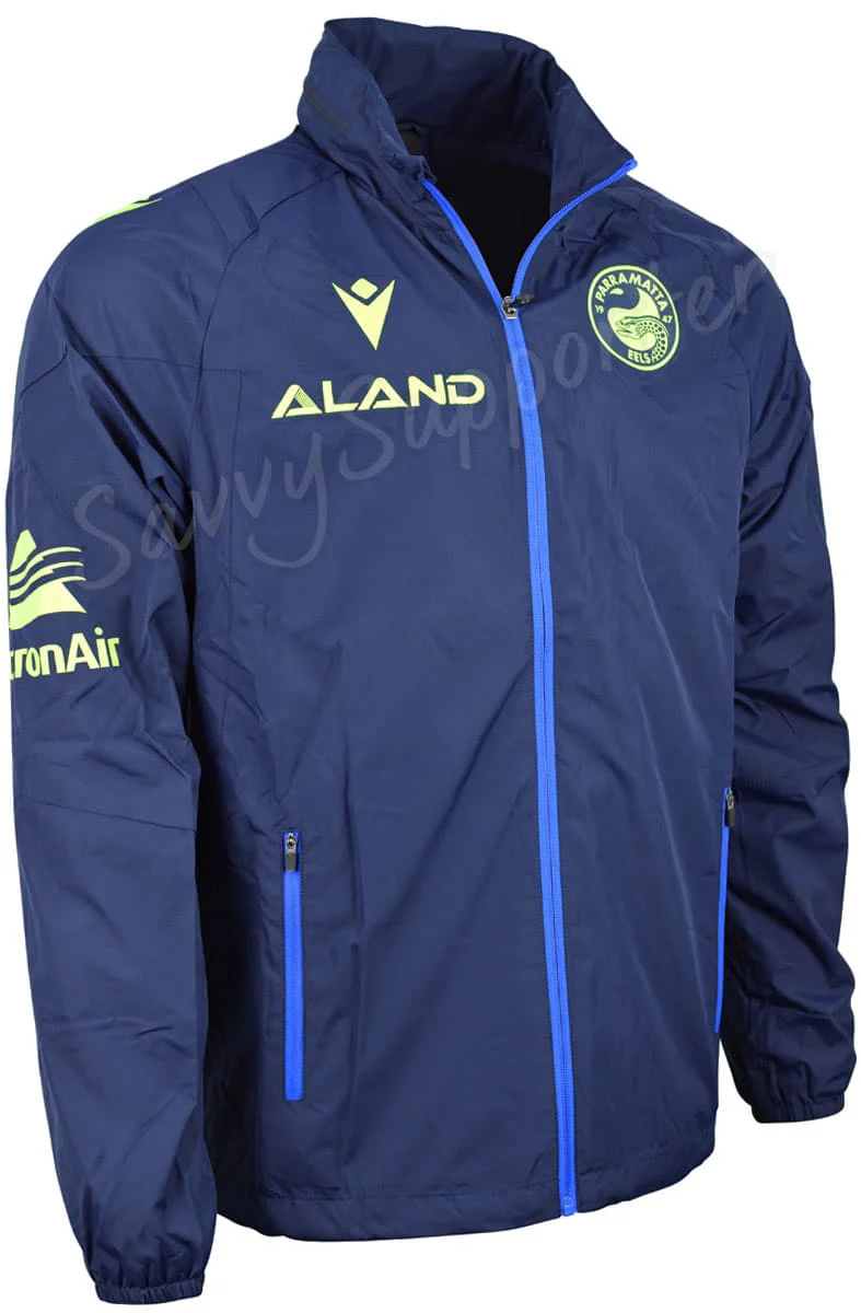 Parramatta Eels NRL Mens Wet Weather Rain Jacket - Image 2