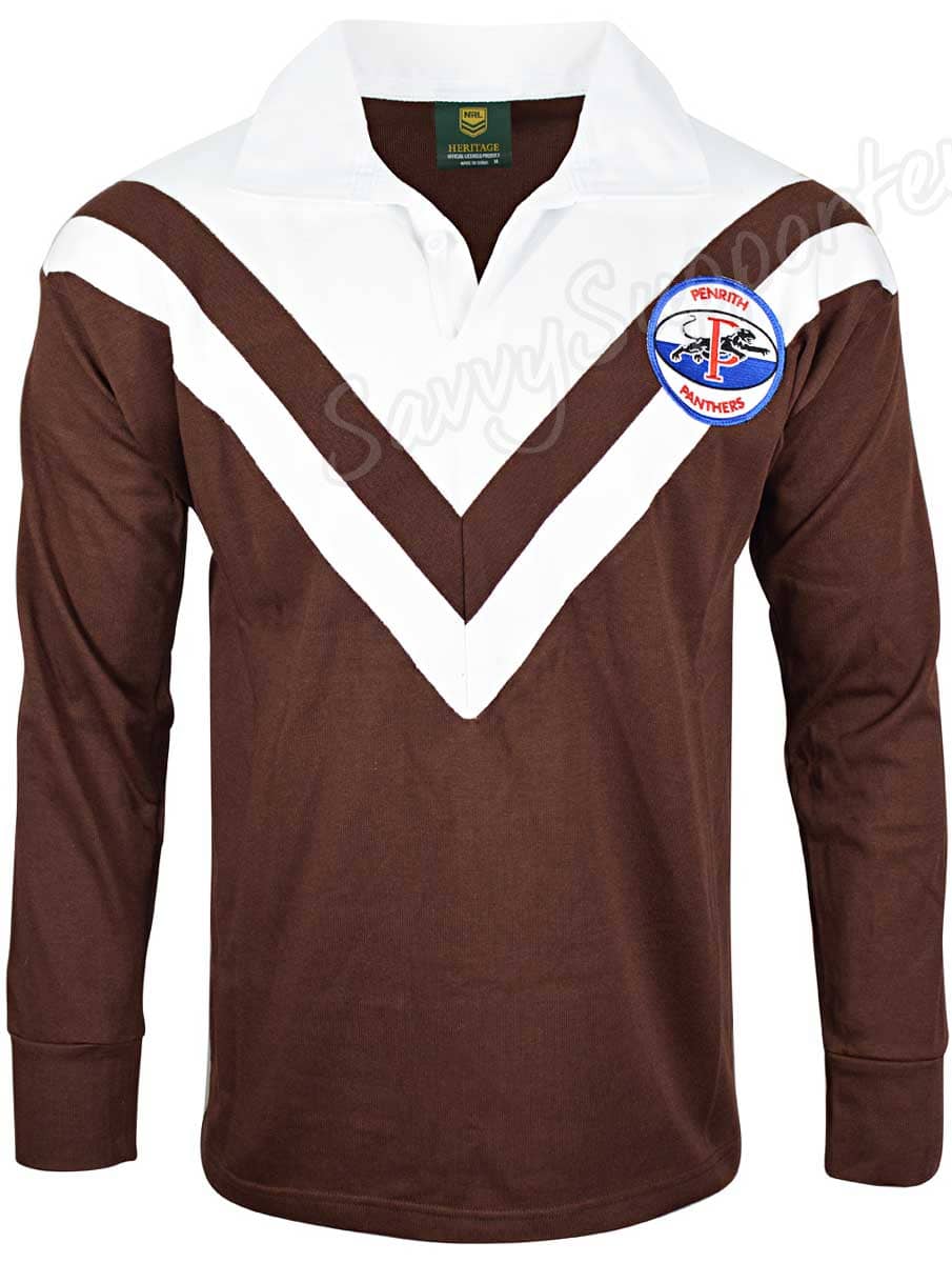 Penrith Panthers 1967 Adults Retro Foundation Jersey - Image 2