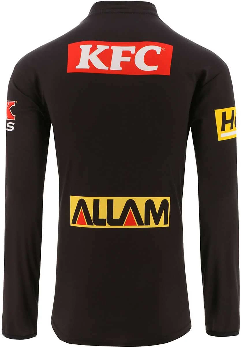 Penrith Panthers 2023 NRL Mens Black Long Sleeve Training Shirt - Image 3
