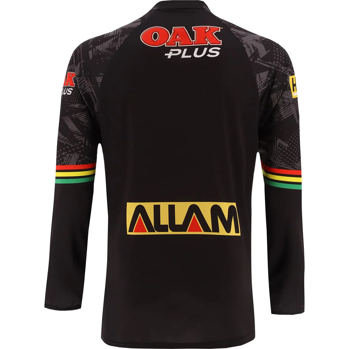 Penrith Panthers 2024 NRL Mens Black Long Sleeve Training Shirt - Image 2