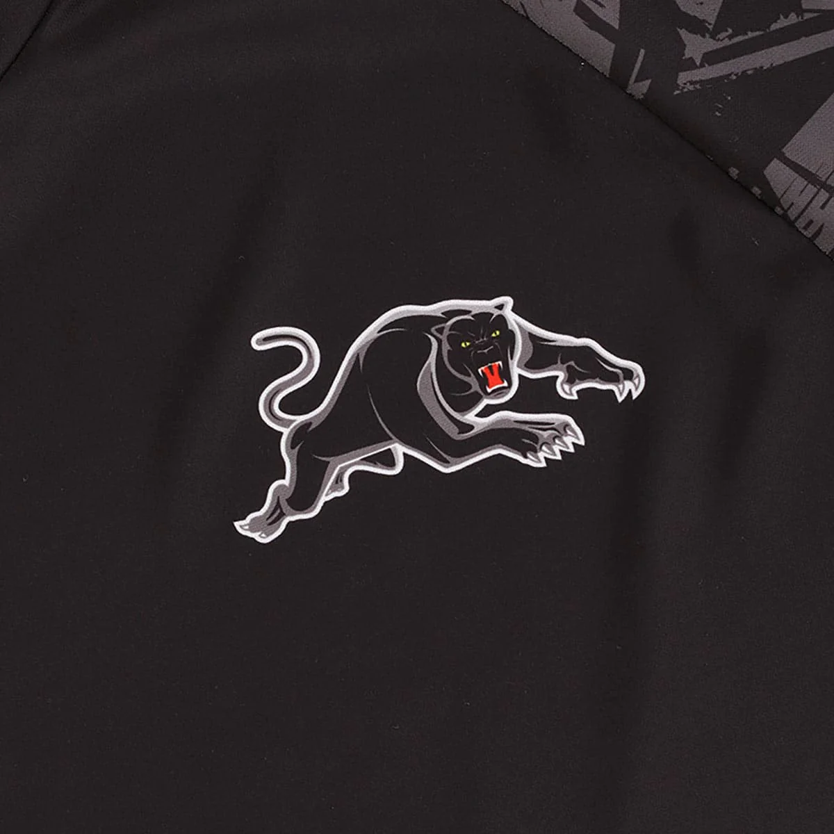 Penrith Panthers 2024 NRL Mens Black Long Sleeve Training Shirt - Image 3