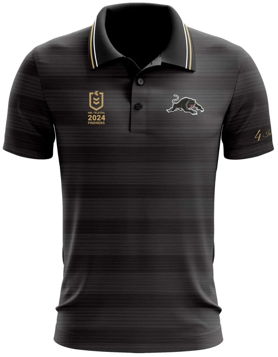 Penrith Panthers 2024 NRL Mens Premiers Polo Shirt
