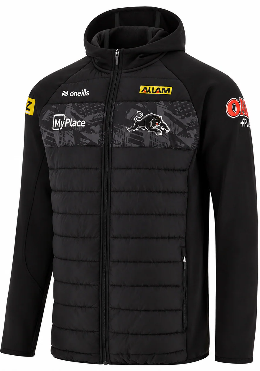 Penrith Panthers NRL Mens Rockaway Padded Jacket