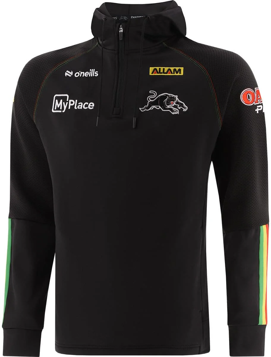 Penrith Panthers 2025 NRL Mens Half Zip Fleece Hoodie