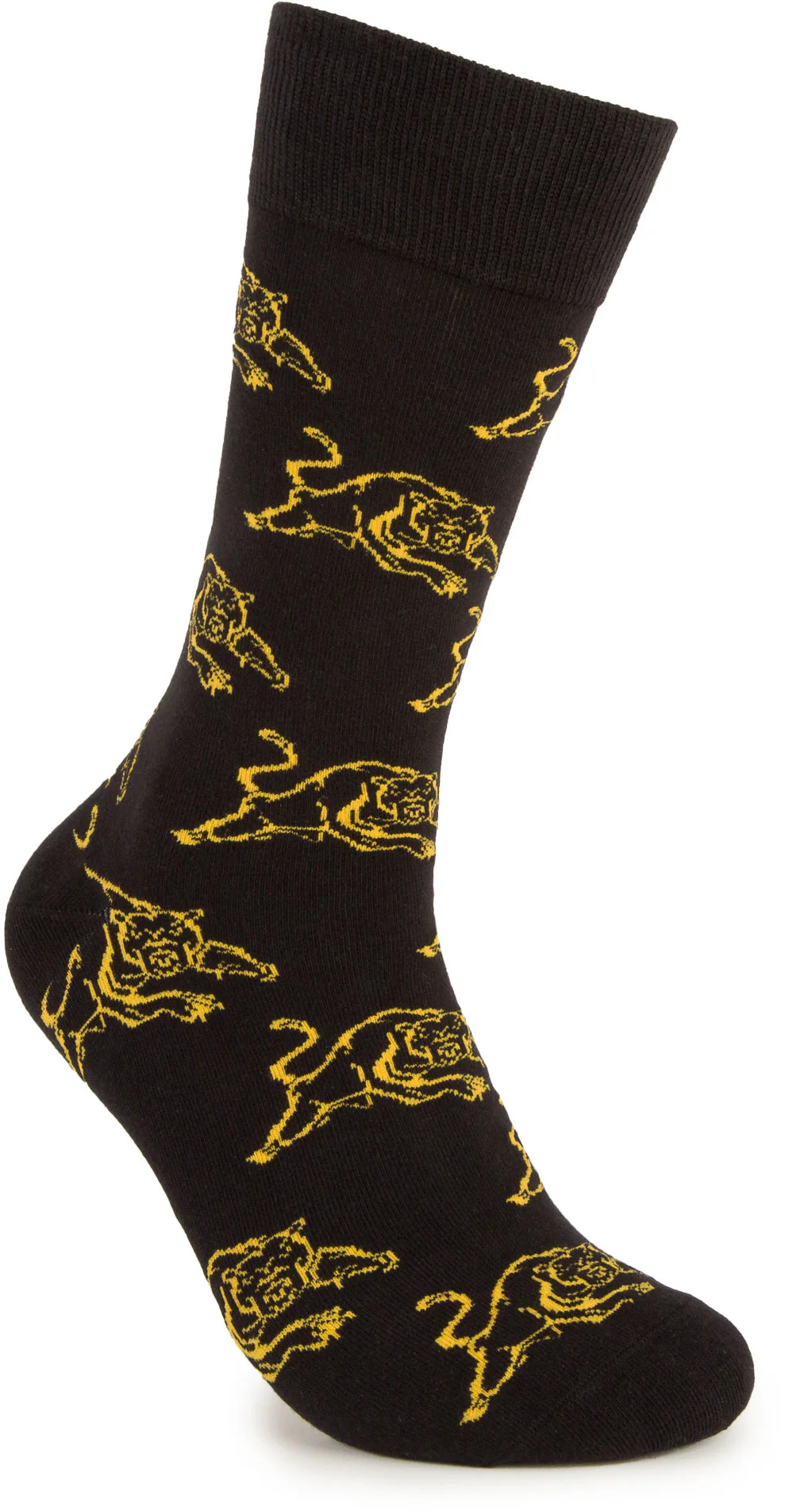 Penrith Panthers 2026 NRL Mens 8-13 Black Cotton Crew Sock - Image 3