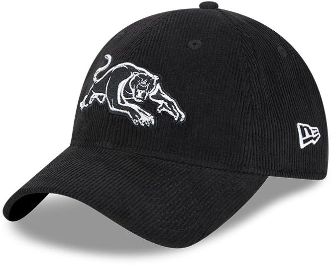 Penrith Panthers 2026 NRL Black / White Corduroy 9Twenty Cap