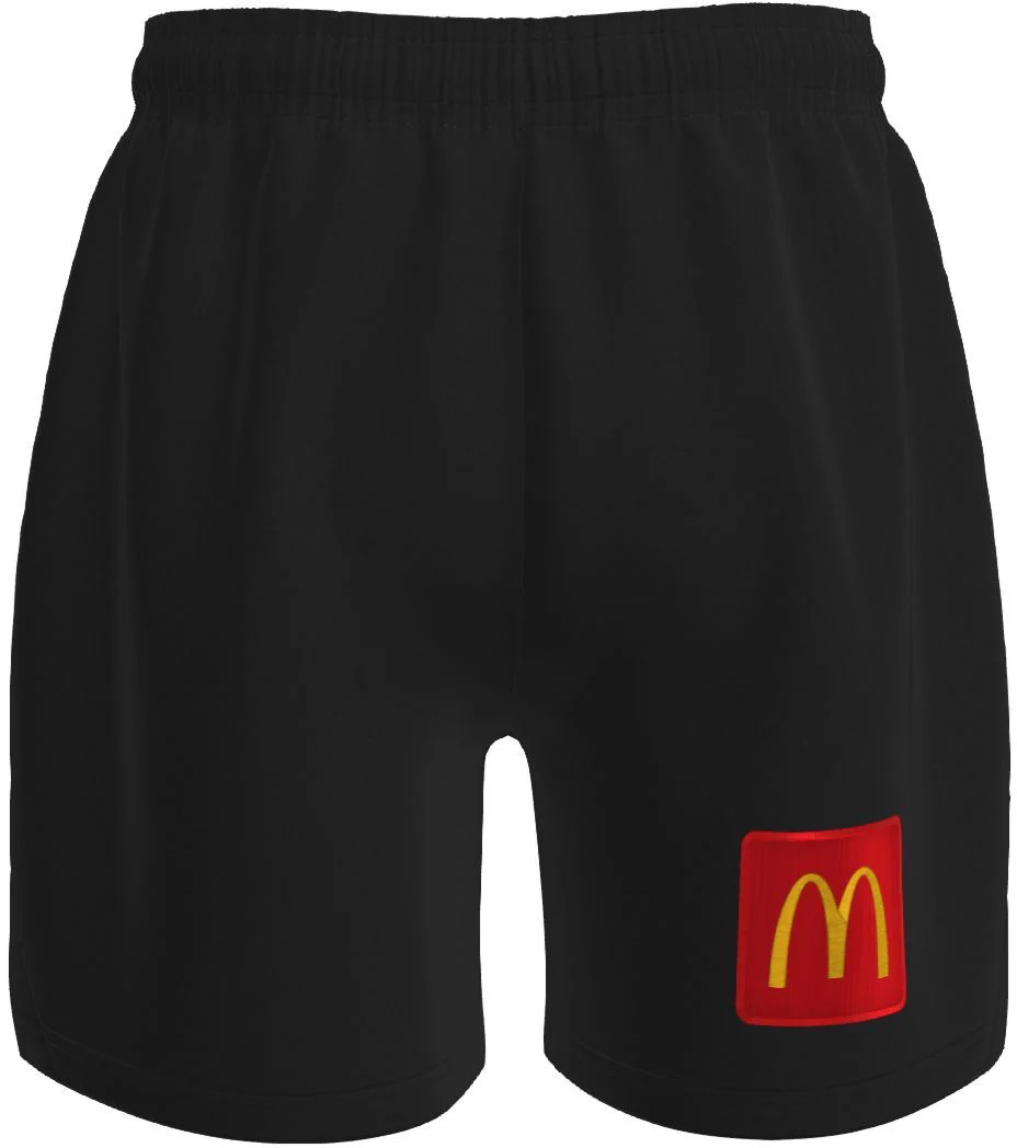 Perth Bears 2026 NRL Mens Black Travel Training Shorts - Image 3