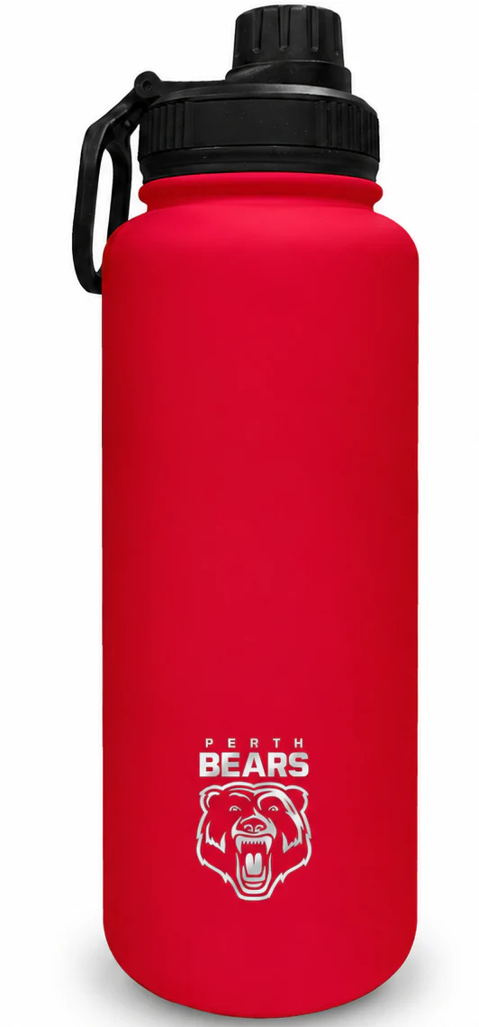 Perth Bears NRL 960ml Stainless Steel Drink Bottle - Image 2