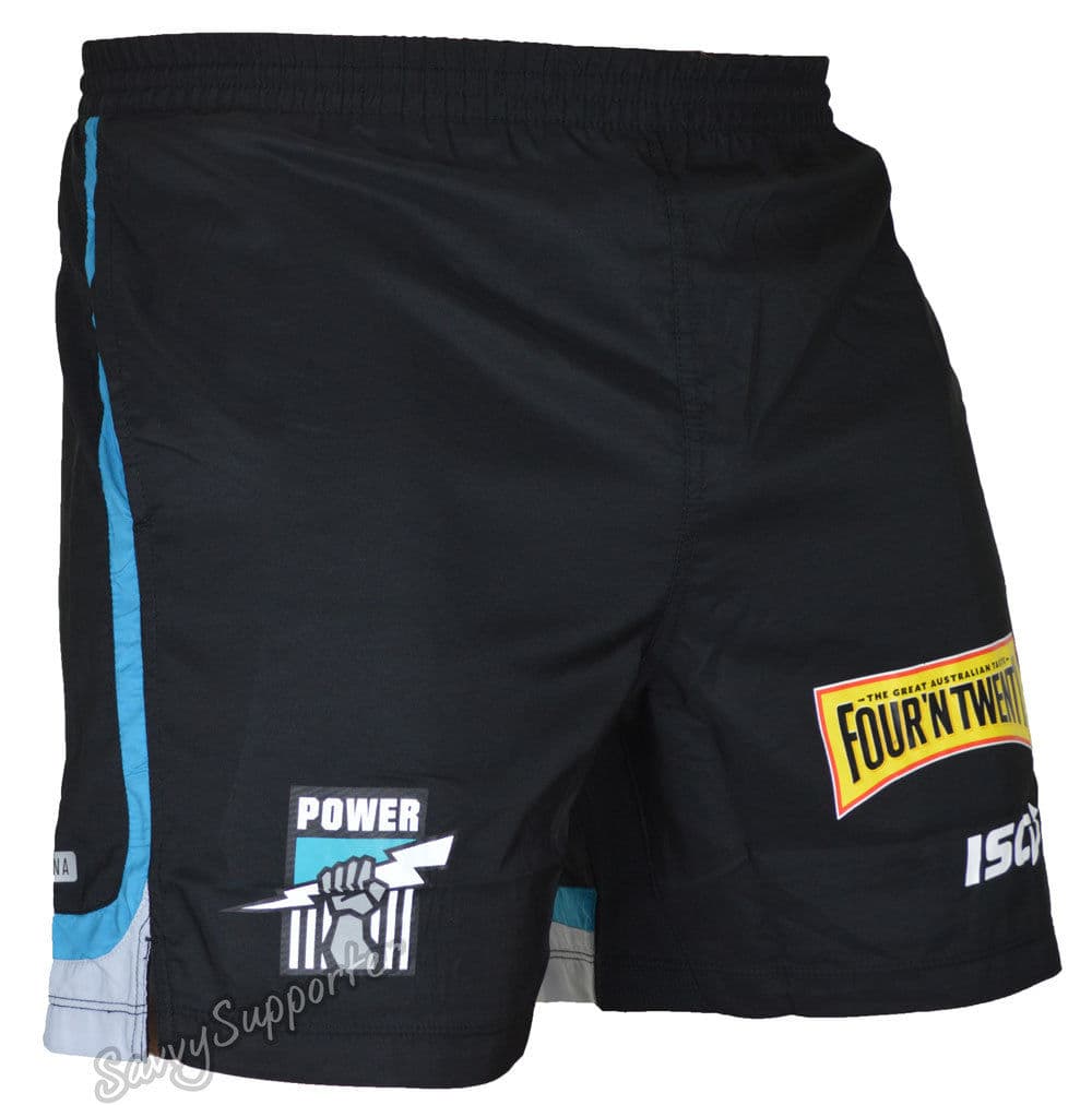 Port Adelaide Power AFL Kids Training Shorts - Image 9