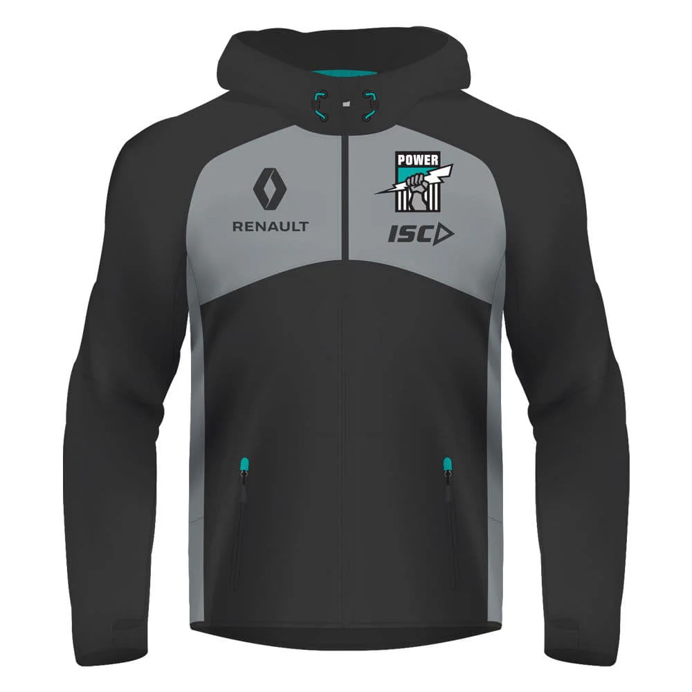 Port Adelaide Power AFL Workout Hoody Jacket