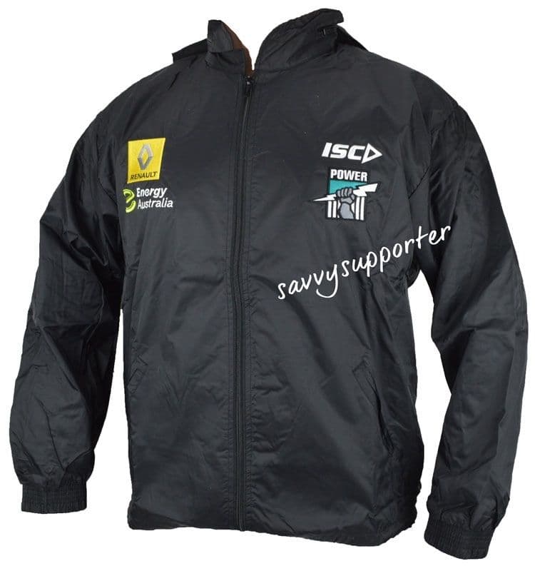 Port Adelaide Power Wet Weather Rain Jacket - Image 6