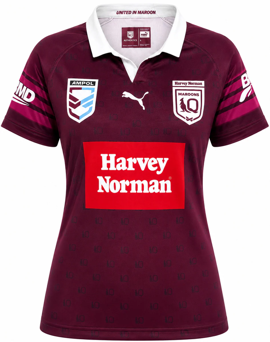 QLD Maroons Womens State of Origin Ladies On Field Jersey