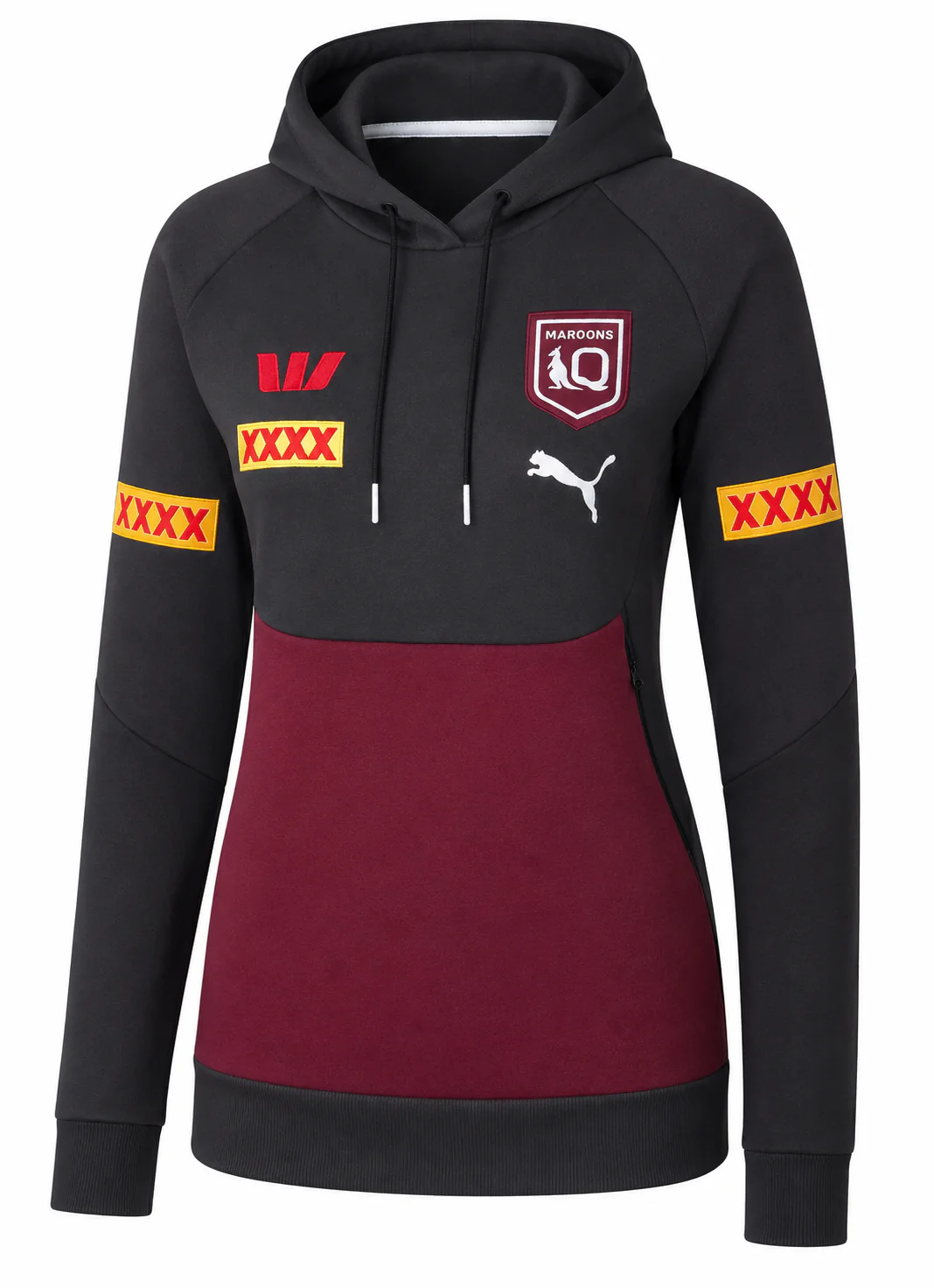 QLD Maroons 2025 State of Origin Ladies Team Hoody